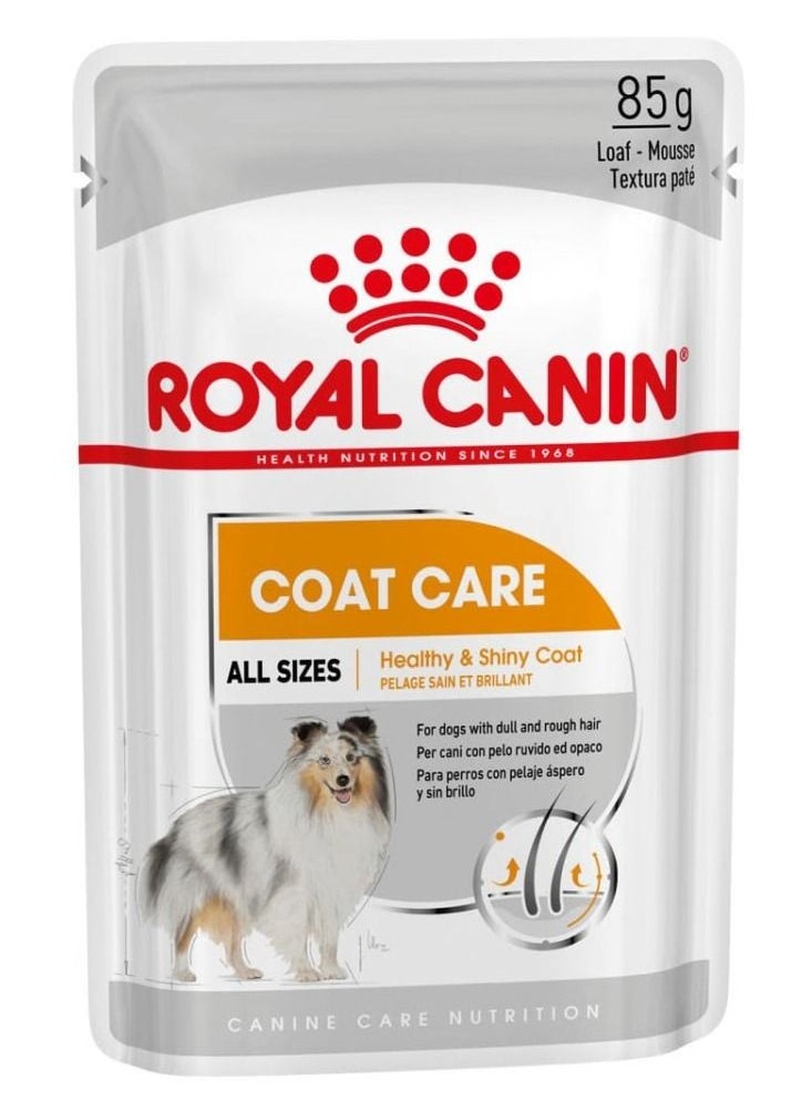 ROYAL CANIN Coat Care Dog Wet Food 12x85g  - Image 2