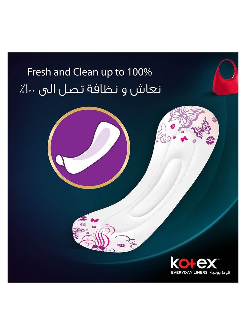 كوتكس فوط يومية مضادة للبكتيريا معطرة طويلة 20 - Image 2