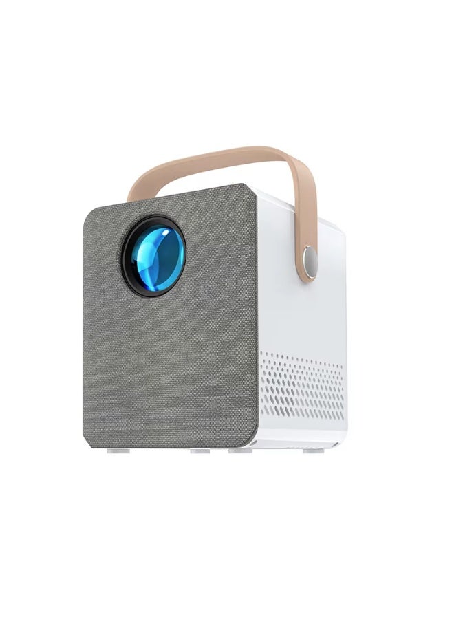 المهوس الفضاء جهاز عرض فيديو مزود بشبكة واي فاي وبلوتوث 5G، يدعم دقة 1080 بكسل و4K، شاشة مقاس 200 بوصة، جهاز عرض أفلام محمول مزود بمكبر صوت مدمج - Image 1