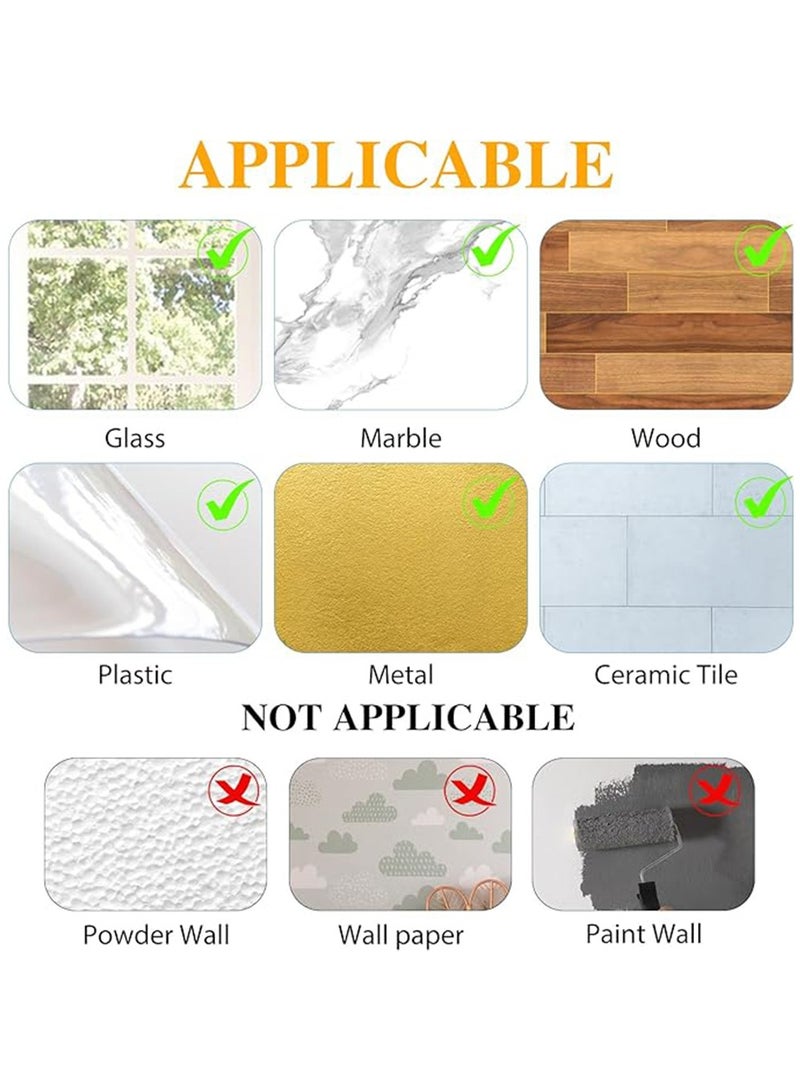 40 Pack Clear Table Skirt Self-adhesive Clips,Strong Tablecloth Clamps, Perfect for Securing Table Covers at Weddings, Banquets, Parties, Picnics  Outdoor Events, Multipurpose Table Edge Fastener  - Image 5