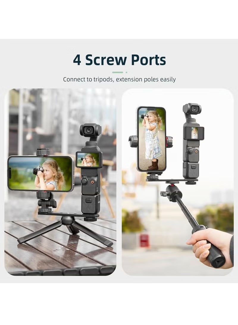 حامل هاتف DJI Osmo Pocket 3، محول توسيع معدني، مشبك هاتف لملحقات DJI Osmo Pocket 3 Creator Combo - Image 3