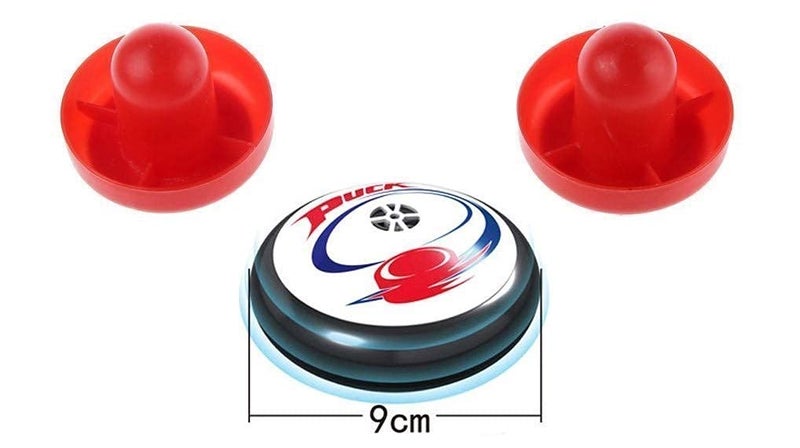 OANGO air Hockey/Hover Hockey for Kids and All Age Groups| Battery Operated air Hockey with air Cushion which can be Played on a Smooth Surface i.e Table (to be Played on Flat Table) (Multicolor) - Image 3