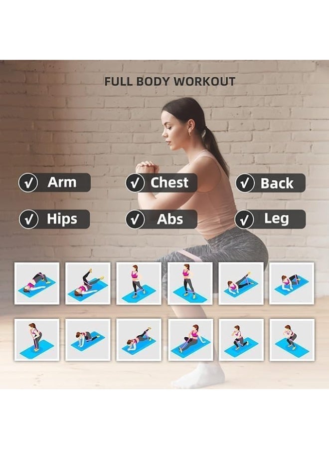 Professional exercise resistance bands with a long design made of natural latex, ideal for strength and leg training. - Image 4
