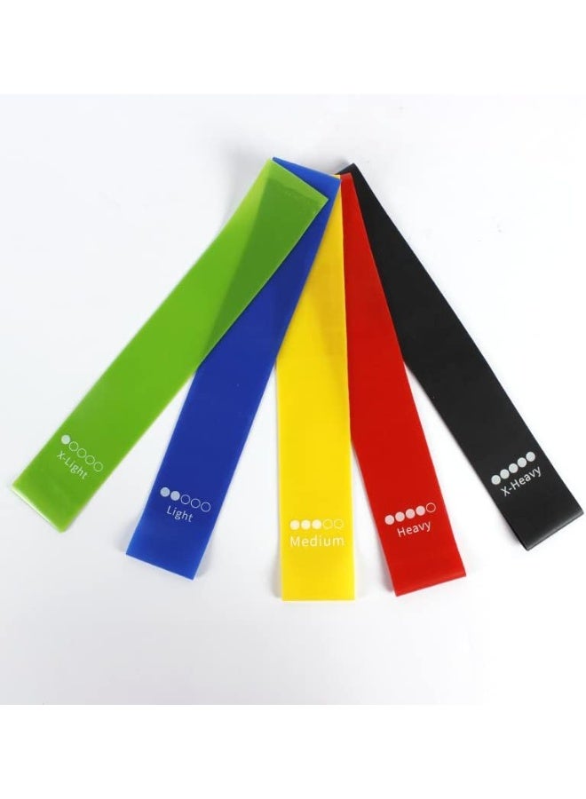 Professional exercise resistance bands with a long design made of natural latex, ideal for strength and leg training. - Image 1