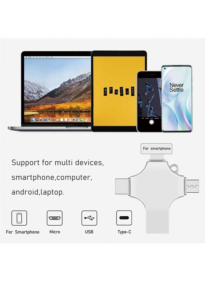 Generic - Photo Stick USB Flash Drive 256GB Memory Stick USB 3.0 High Speed Thumb Drives Portable Mini Jump Drive Storage Device External Storage for Smartphone/Laptop/PC/Android - Image 1