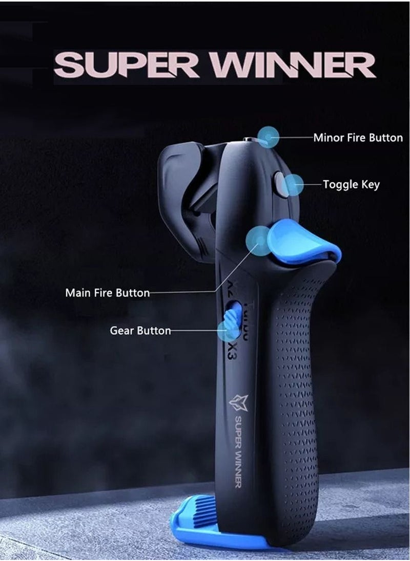 SUPER WINNER - Game Trigger Wireless Joystick For PUBG and All Shooting Games by Super Winner Gamepad Controller for Android and IOS Vibration Feedback Will Create more immersive game feeling - Image 1