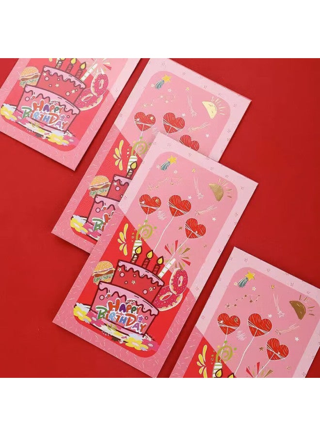 Jiayan Birthday Red Envelopes For Children's Birthday Party, Pack Of 6, Each With 1000 Rmb - Image 3