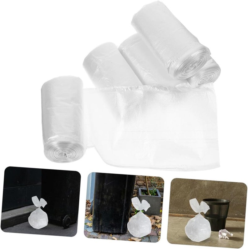 General compatible practical design Outanaya Thick Flat White Trash Bags 300pcs (30pcs X 10 Rolls) Kitchen Bathroom Office Garbage Liners Sturdy Plastic Bags for Home and Bedroom Use Leakproof sealed Wide use selected material Riyadh Jeddah Dammam ship Market mainstream color picks Wear resistant upgraded material Home & professional compatible Gulf user preference oriented build Light sturdy raw material Multi-goal comprehensive design Easy daily handling design Air & land transit compatible Market multi-use trusted quality Cross-material combo compatible Wide range usage design Fine polished finish N/S/C nationwide deliver Budget global standard quality Field tested quality Replaceable parts Custom sizing alternatives In-house warehouse packing Periodic stock arrangement Working day delivery service Shock rubber edge - Image 5