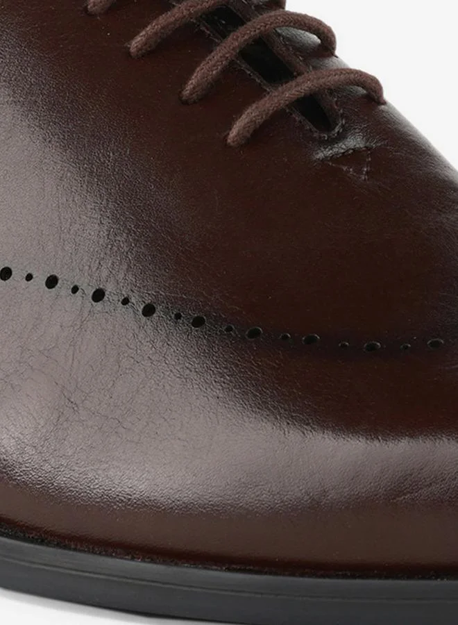 LBL By Shoexpress BROWN Men Lace-Up Brogue Shoes for Men | Best Price UAE