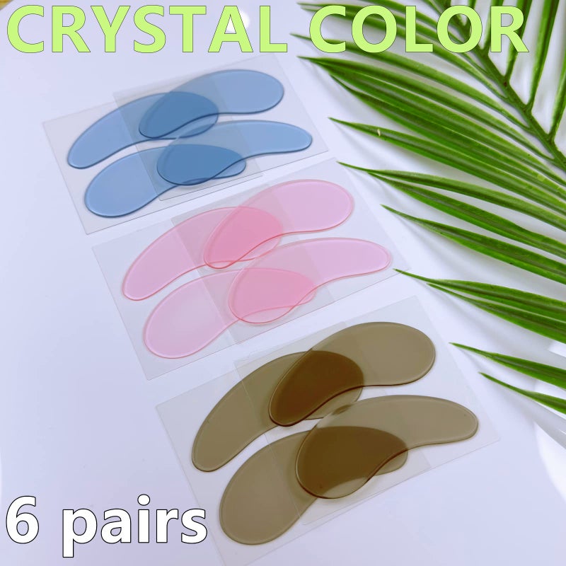 ICONSIAM Silicone Eye Patch Reusable Under Eye Patches Sticky Lash Lift Cover Shield Eyelash Extension Mask 6 Pair Lower Lash Isolation Pads For Sensitive Skin During Perm Lamination Lash Extension Remover - Image 4