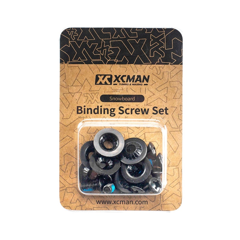 XCMAN Snowboard Binding Screw Set M6x16mm - 8pcs - Image 2