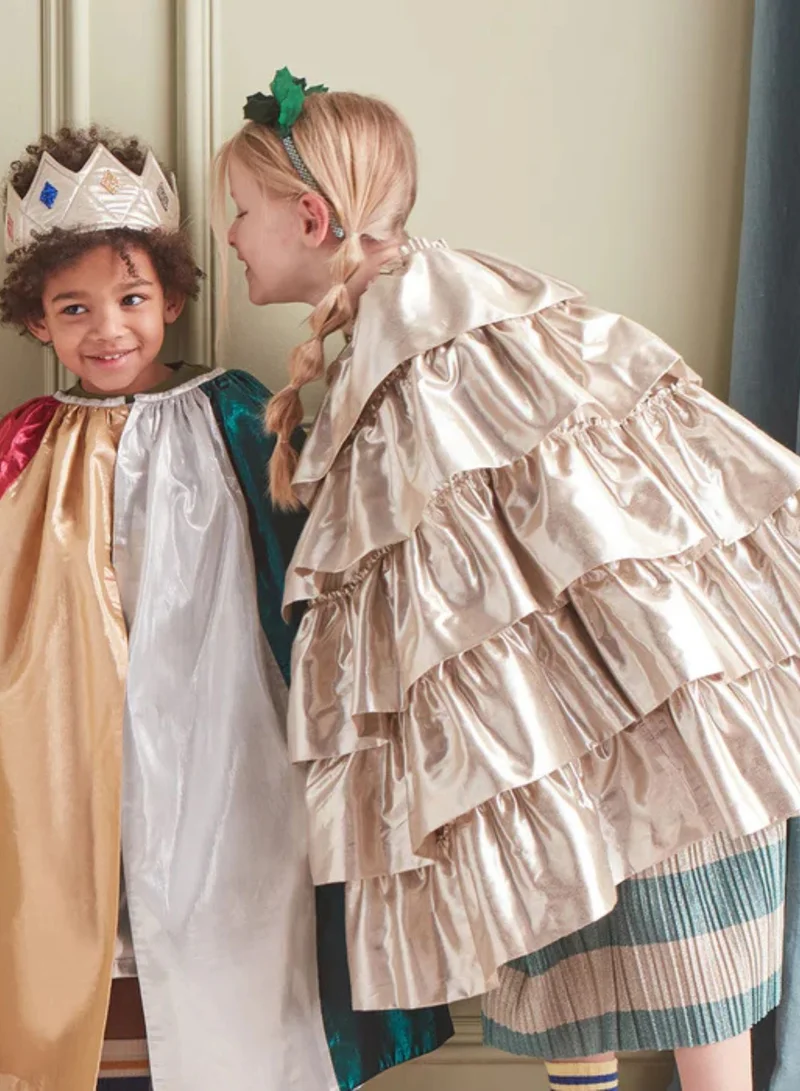 ميري ميري Gold Ruffle Cape