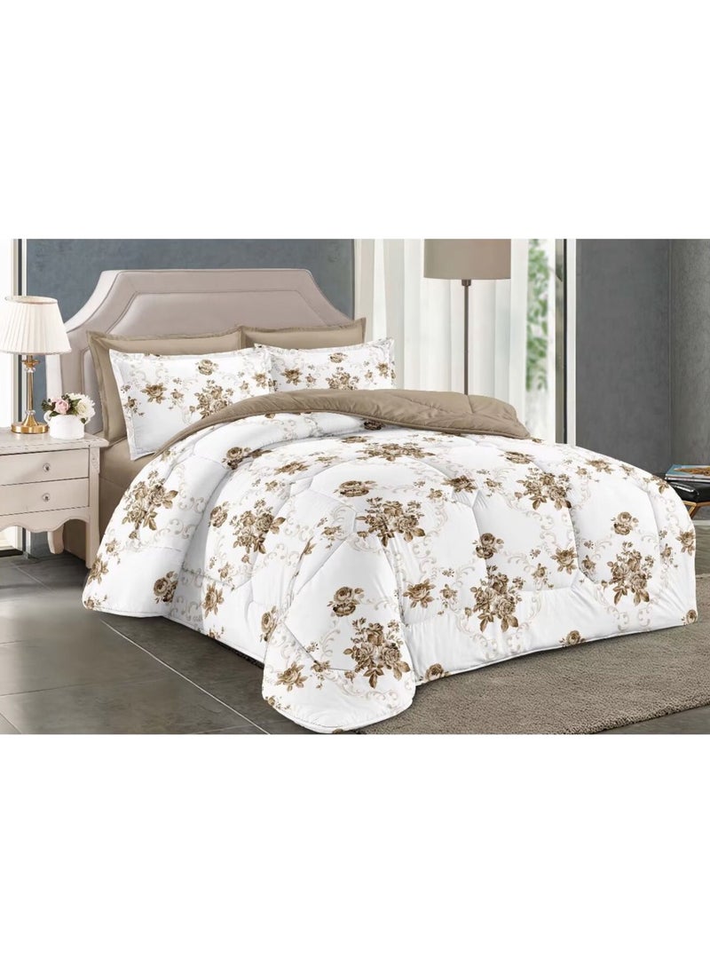 AL RAID King Sheets Set - Hotel Luxury Feel 6-Piece Bed Set, Wrinkle & Fade Resistant, Sheet & Pillow Case Set King Size (4 Pillowcases,1 Duvet Cover & 1 Fitted Sheet) Multicolor 