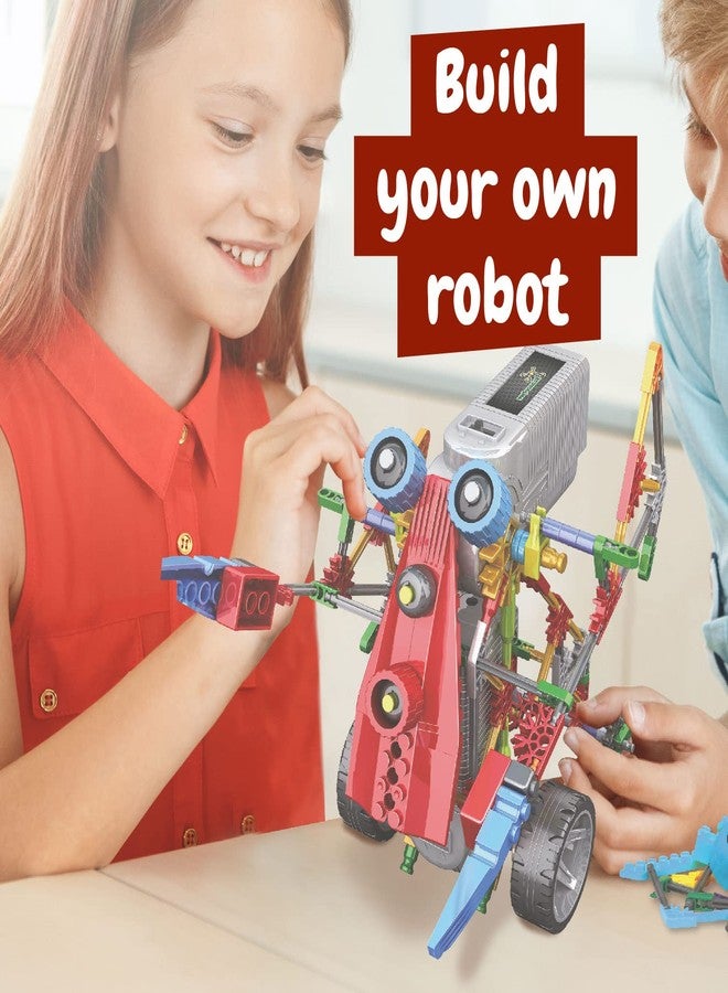 Science4you Robotics Alfabot - Robot Building Kit for Kids, 238 Pieces - Build Your Own Robots and Make Them Move - 3 Different Robots in 1 Toy - STEM Educational Toy for Kids Age 8-14 - Image 5