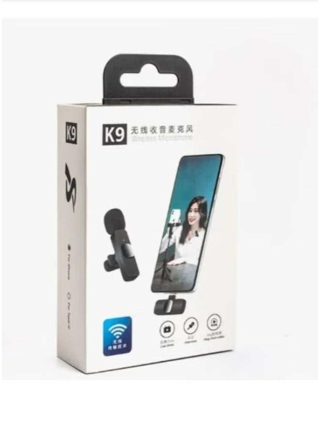 K9 Dual Wireless Microphone For Type-C Devices Professional Microphone For - Image 3