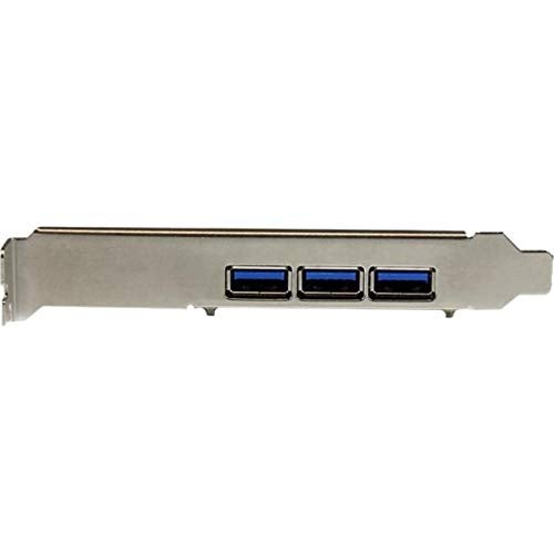 Startech.com StarTechcom 4 Port PCI Express USB 30 Card 3 External and 1 Internal Native OS Support in Windows 8 and 7 Standard and LowProfile PEXUSB3S42 - Image 3