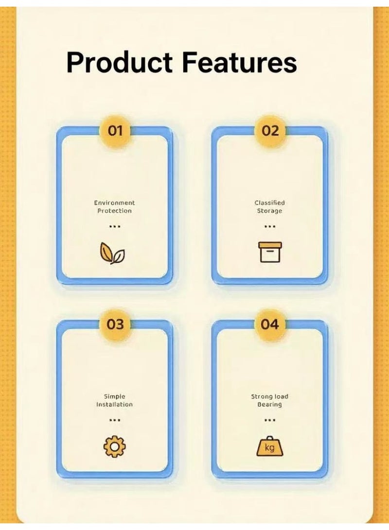 Deluxe Kids Toy Storage Organizer - Multi-Bin Storage Box with Removable Compartments, Sturdy Design for Playroom & Bedroom Organization - Image 3