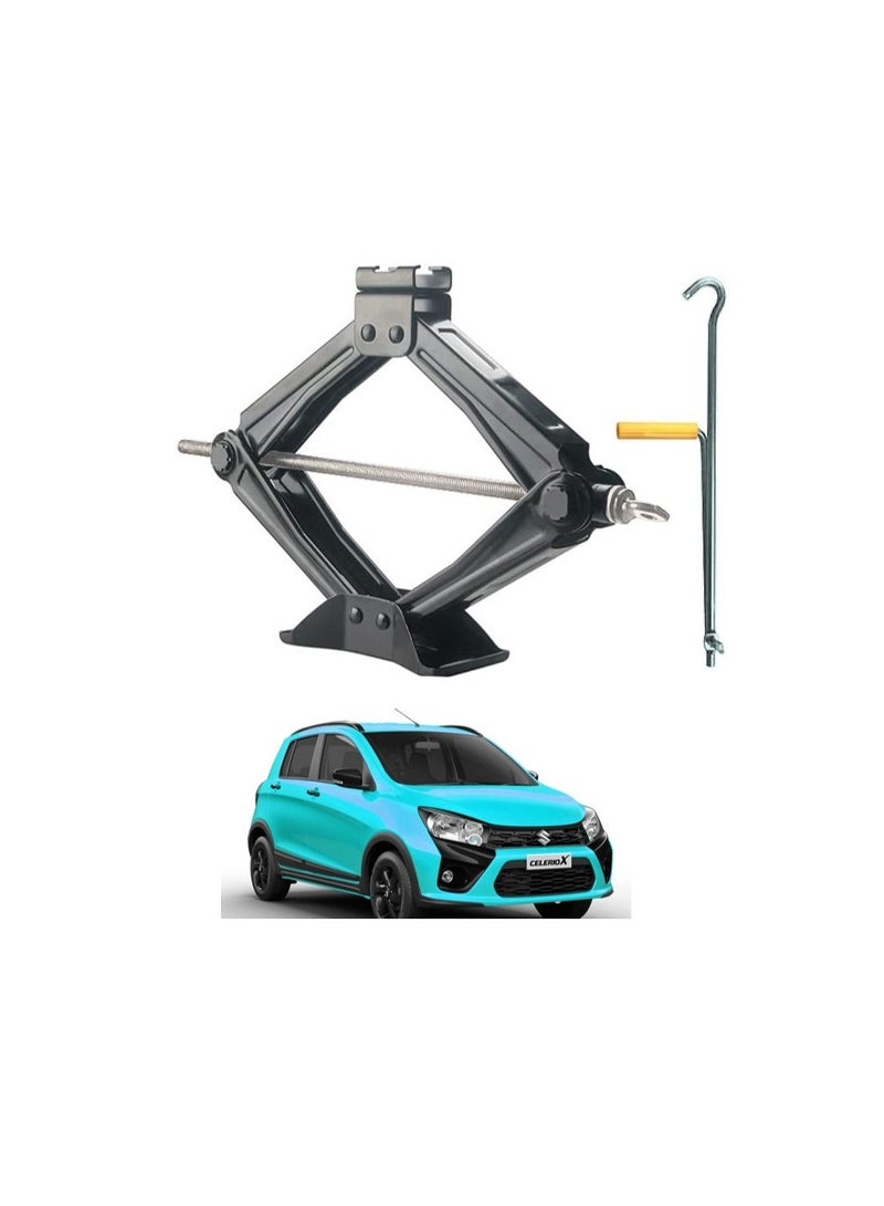 California formula-T California Scissor Jack Car Jack Stand Upright Jack , Minimum Height:14cm to Maximum Height: 38.5cm 1.5 Ton (3000 lbs) or 1500 Kilograms  - Image 1