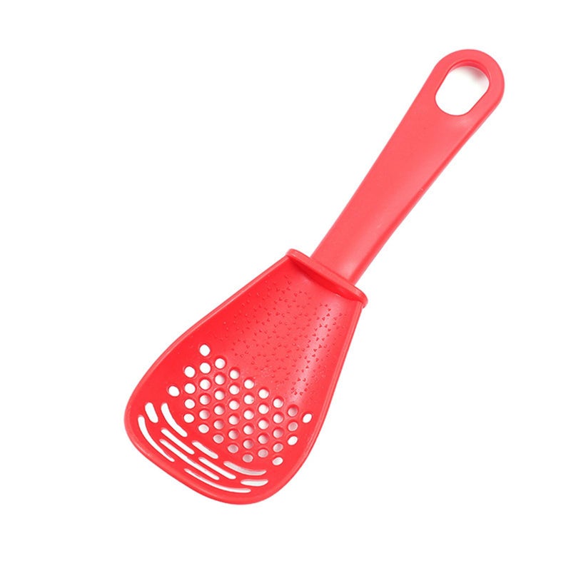 Multifunctional Kitchen Tool Strainer Masher Grinder Colander Durable PP Material 7 x 23cm - Image 2