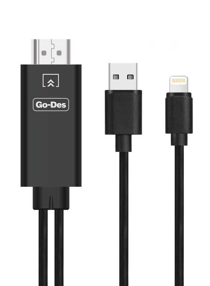 جو-ديز كابل Lightning إلى HDMI (GD-HM806) - Image 1