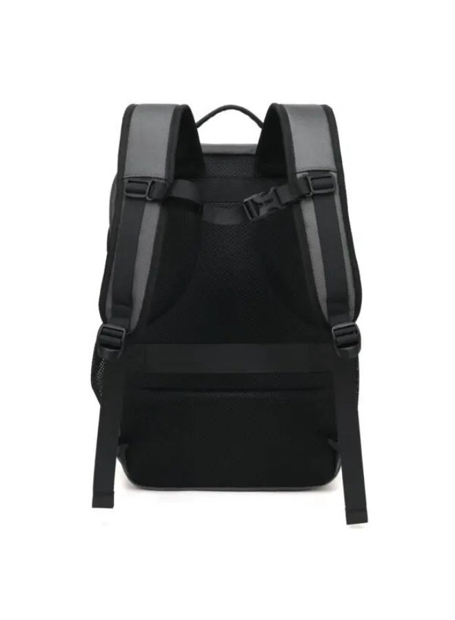 Coolbell Black Laptop Backpack 15″ Inch CB-8301 Grey - Image 2