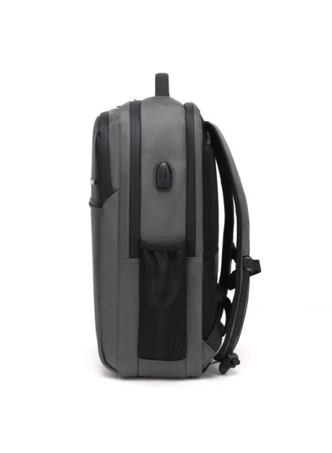 Coolbell Black Laptop Backpack 15″ Inch CB-8301 Grey - Image 4