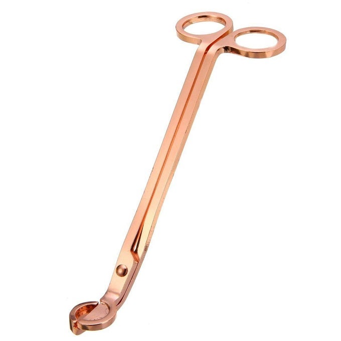 CANDLE WICK TRIMMERWICK CLIPPER CUTTER SCISSOR ROSE GOLD