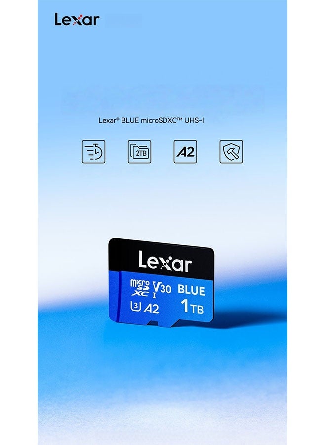 Lexar Blue 1TB Memory Card for HD 4K Dashcams, DJI Drones, and Home Devices - Image 5