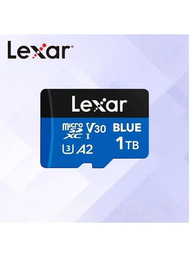 Lexar Blue 1TB Memory Card for HD 4K Dashcams, DJI Drones, and Home Devices - Image 1