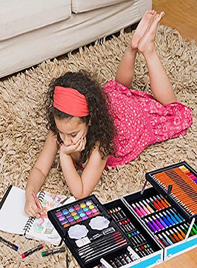 lembrd Paint | Watercolor Pencils Kit Multicolor High Saturation Color - 145 Pieces Art Supplies Oil Paintstik Aluminum Crayons, Water Colors, Pencils - Image 2
