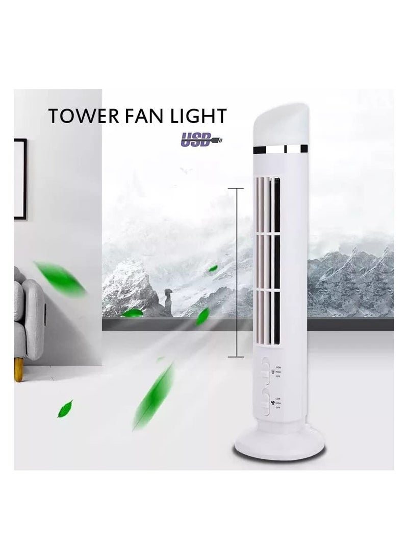 Generic - Tower Fan With LED Light - Image 1