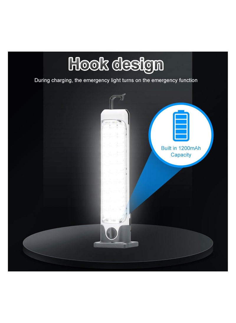 Generic - Flashlight Outdoor Rechargeable Emergency LED Flashlight Safety Lamp 2 Mode for Home Camp Outdoor Flashlight - Image 1