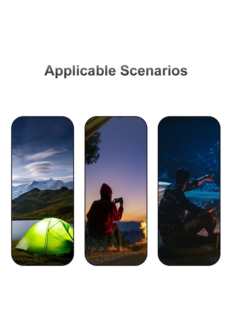 Generic - Flashlight Outdoor Rechargeable Emergency LED Flashlight Safety Lamp 2 Mode for Home Camp Outdoor Flashlight - Image 1