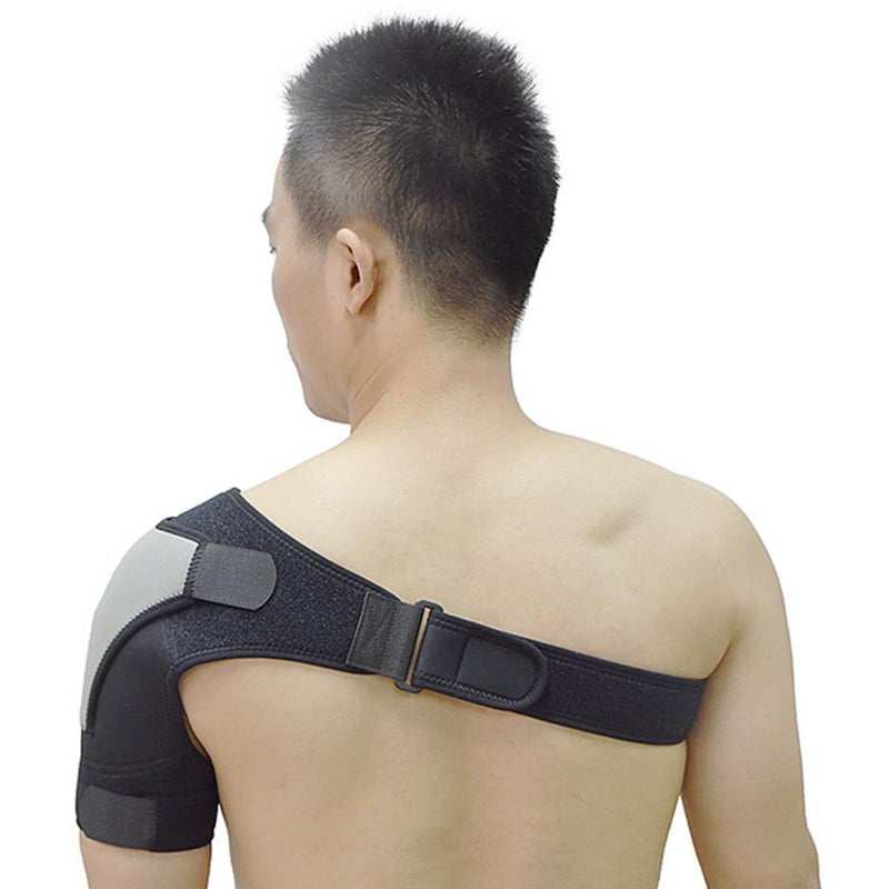 Breathable Shoulder Support Belt Compression Sleeve for Pain Relief Posture Correction Sports Injury Prevention - Image 5