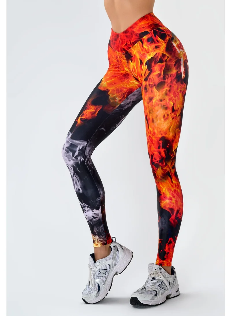 بونا فيدي Bona Fide Premium Quality Classic Leggings for Women with Unique Design and Lifting - Comfortable Workout Leggings