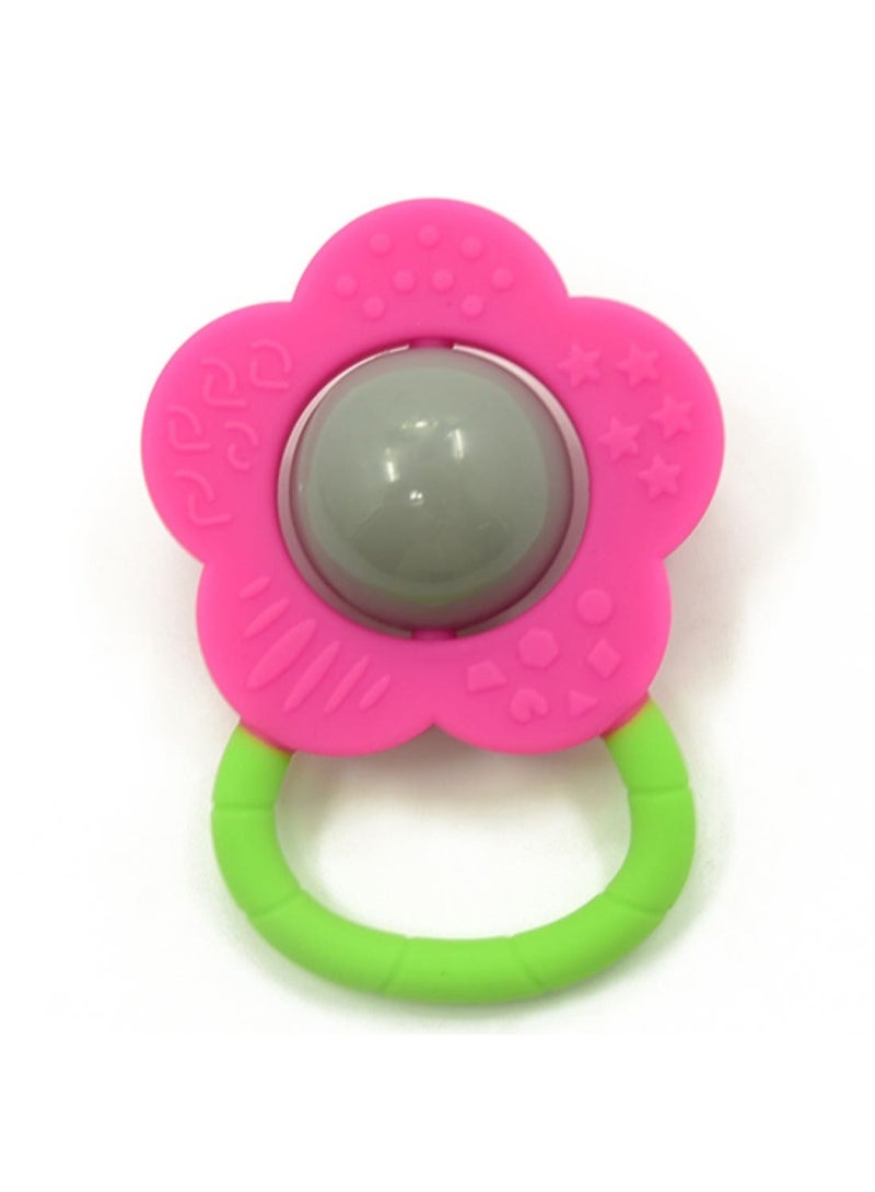 Luqu Silicone Rattle Flower