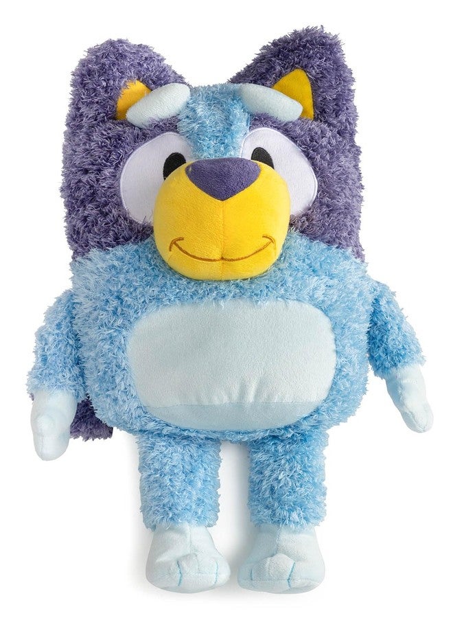 Jay Franco Bluey Plush Pillow Buddy - Soft Plushie Stuffed Pillow, 17 Inches, Blue - Bluey - Image 1