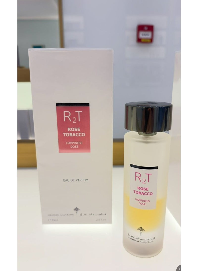 IBRAHIM ALQURASHI Ibrahim Al-Qurashi (Ibraq) Happiness Dose Rose Tobacco Eau De Parfum - 75ml - Image 3