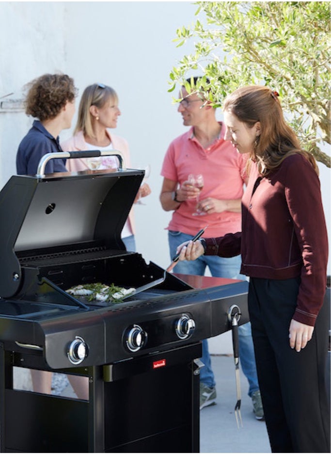 باربيكوك Barbecook Siesta 210 شواية غاز جرافيت باللون الأسود  - Image 2