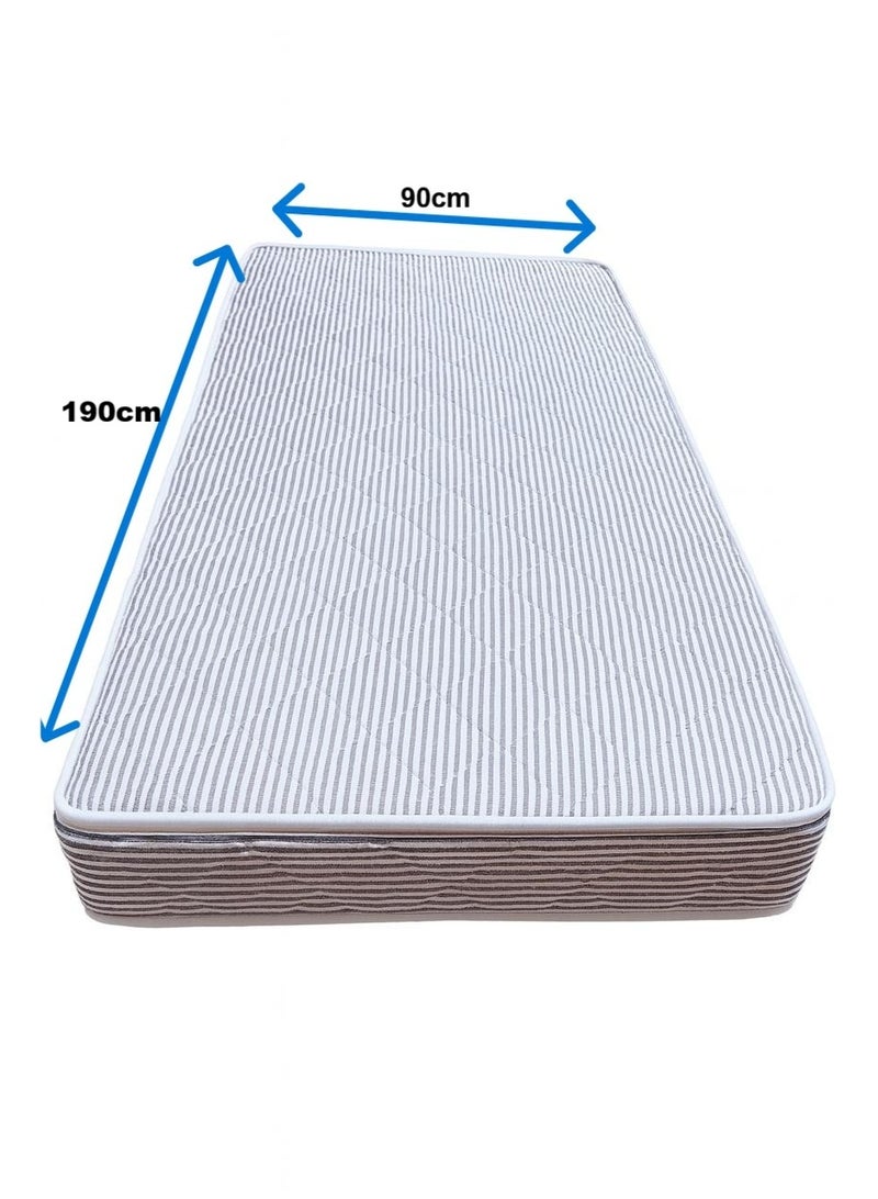 THE MATTRESS FACTORY Diamond – 190x90x13 cm Soft Medicated Mattress (Single Size) - Image 4