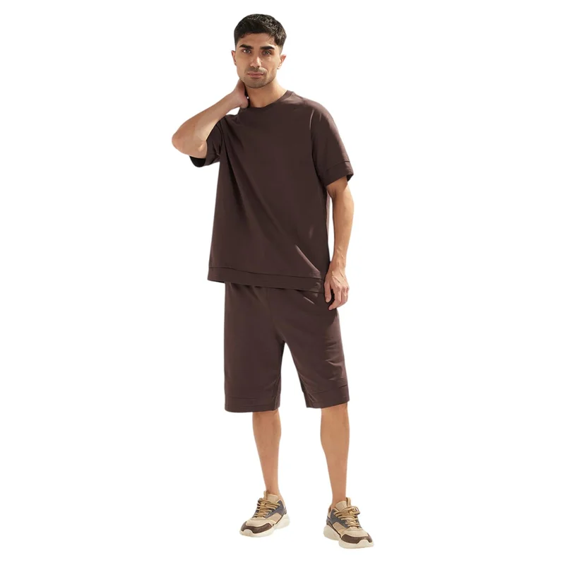 نوبيرو Co-Ord Set for Men in Brown