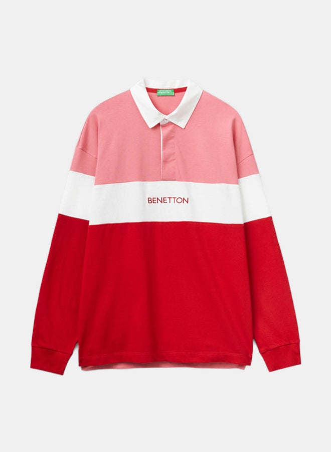Benetton Unisex  Rugby Style Polo - Image 3