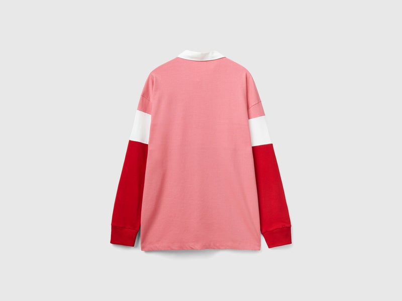 Benetton Unisex  Rugby Style Polo - Image 4