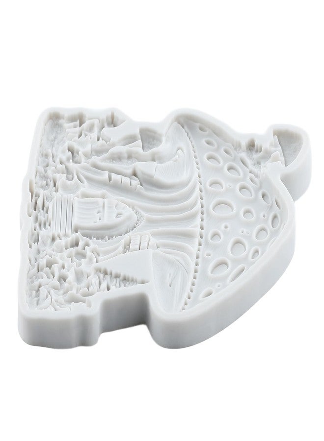 MYPRACS 3D Mushroom House Silicone Mold Fairy Garden Home Fondant Candy Chocolate Molds For Cake Decoration Cupcake Topper Polymer Clay Gum Paste - Image 5