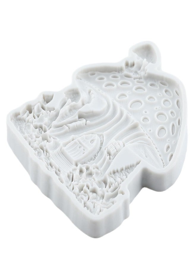 MYPRACS 3D Mushroom House Silicone Mold Fairy Garden Home Fondant Candy Chocolate Molds For Cake Decoration Cupcake Topper Polymer Clay Gum Paste - Image 4