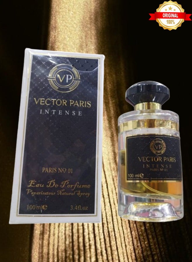 Paris 8 Pieces Vector Paris Intense Perfume Number 01 100ml EDP - Image 2