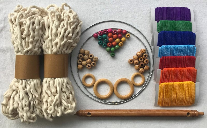 The Brown Box Macrame kitMacrame ThreadMacrame Wall Hanging Decor kitMacrame Dream Catcher Making KitCraft Kits for Adults and KidsBohemian Home DecorDIY KitBirthday GiftChristmas Gift