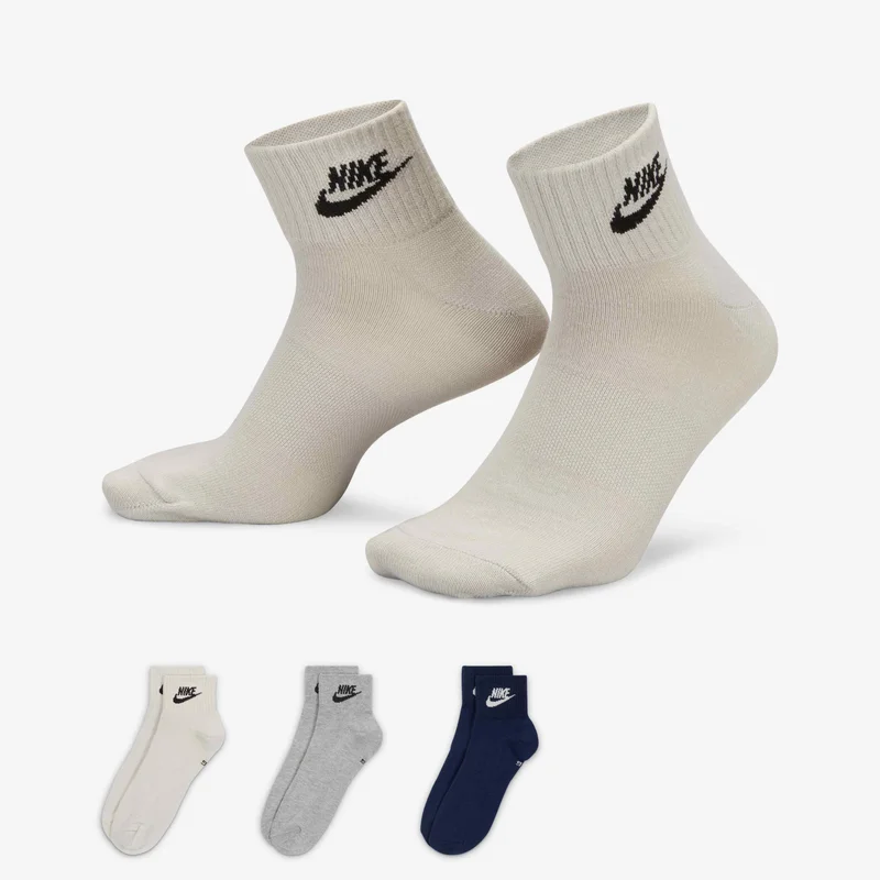 Nike Everyday Essential Ankle Socks (3 Pairs)