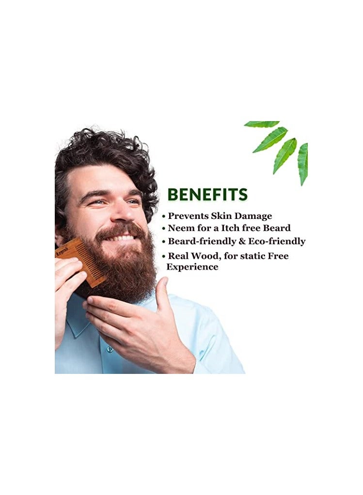 The Legend Organic Pure Neem Wood Comb - Image 4