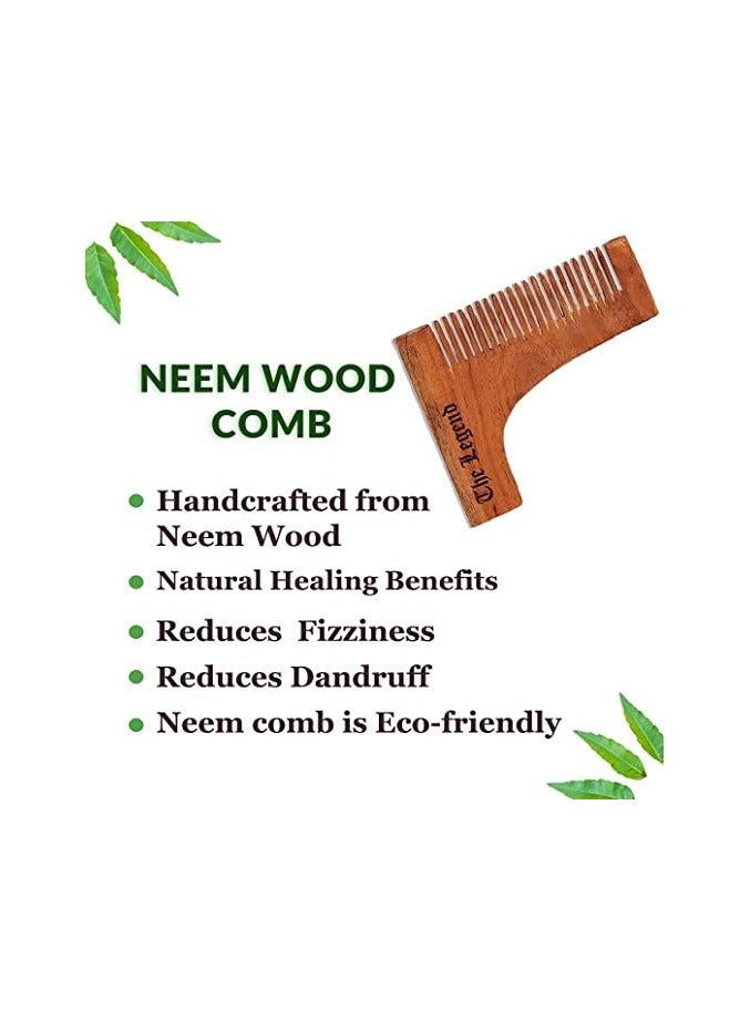 The Legend Organic Pure Neem Wood Comb - Image 3